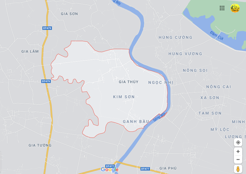 Hình ảnh vị trí địa lý tại Gia thụy, Nho quan, Ninh bình