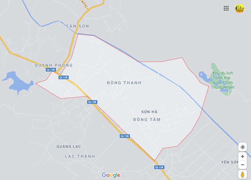 Hình ảnh vị trí địa lý tại Sơn hà, Nho quan, Ninh bình