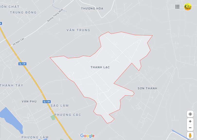 Hình ảnh vị trí địa lý tại Thanh lạc , Nho quan, Ninh bình 