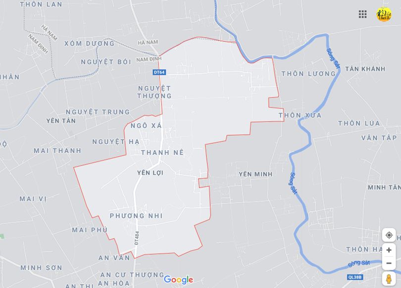 Hình ảnh vị trí địa lý tại Yên lợi, Ý yên, Nam định 