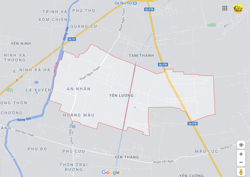 Hình ảnh vị trí địa lý tại Yên lương, Ý yên, Nam định