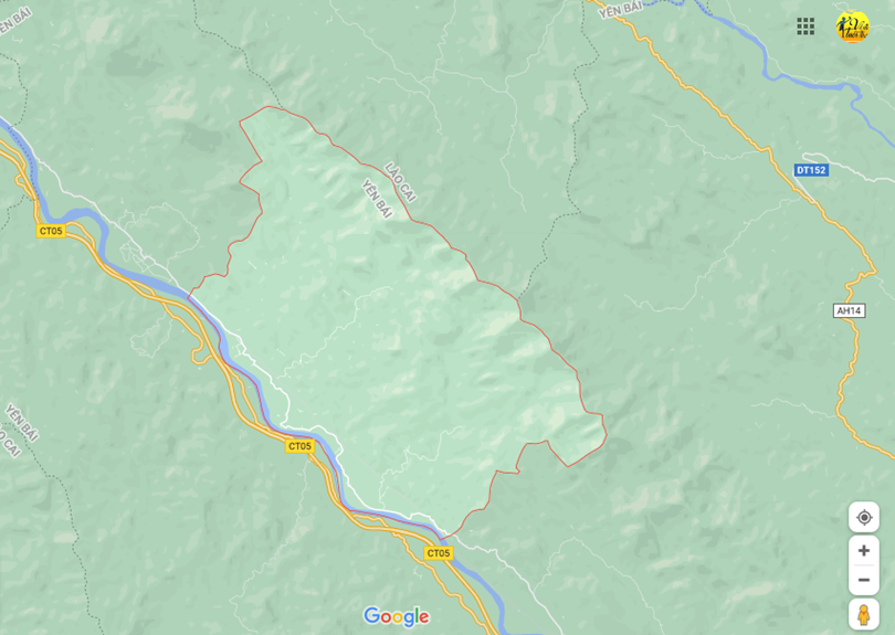 Hình ảnh vị trí địa lý tại Lâm giang, Văn yên, Yên bái