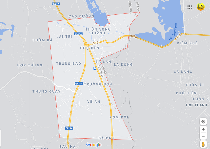 Hình ảnh vị trí địa lý tại Cao thắng, Lương sơn, Hòa bình