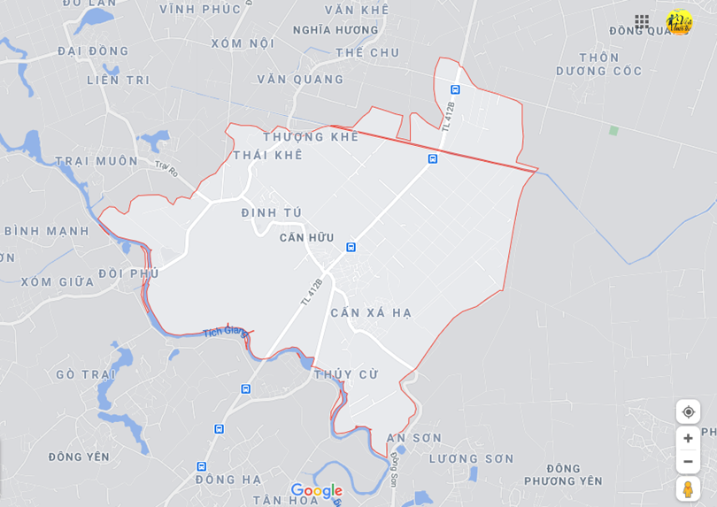 Hình ảnh vị trí địa lý tại Cấn hữu, Quốc oai, Hà nội