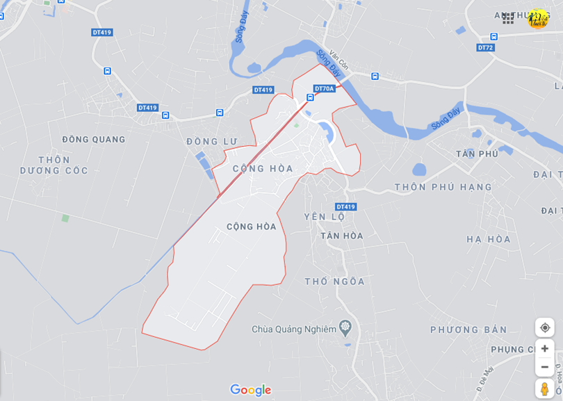 Hình ảnh vị trí địa lý tại Cộng hòa, Quốc oai, Hà nội