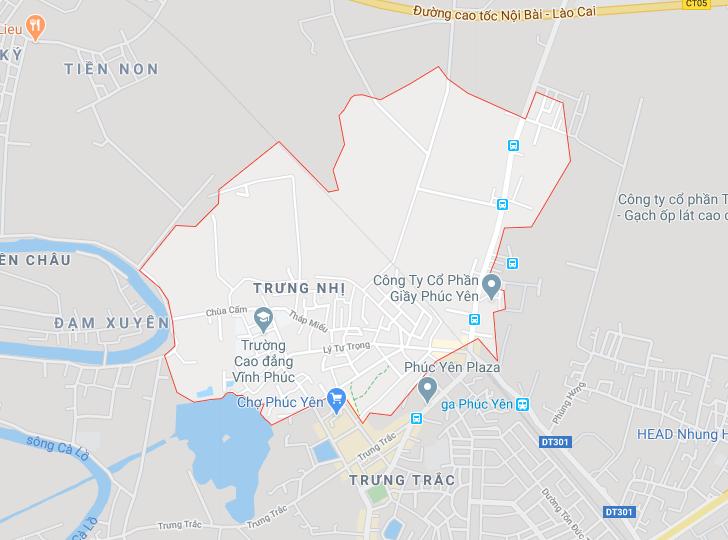 Trưng Nhị, Phúc Yên, Vĩnh Phúc 