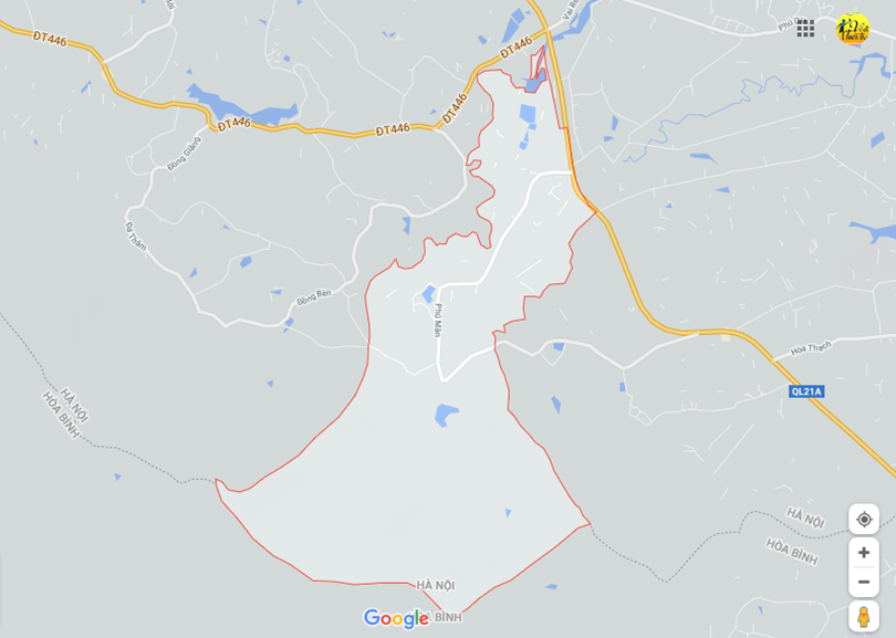 Hình ảnh vị trí địa lý tại Phú mãn, Quốc oai, Hà nội 