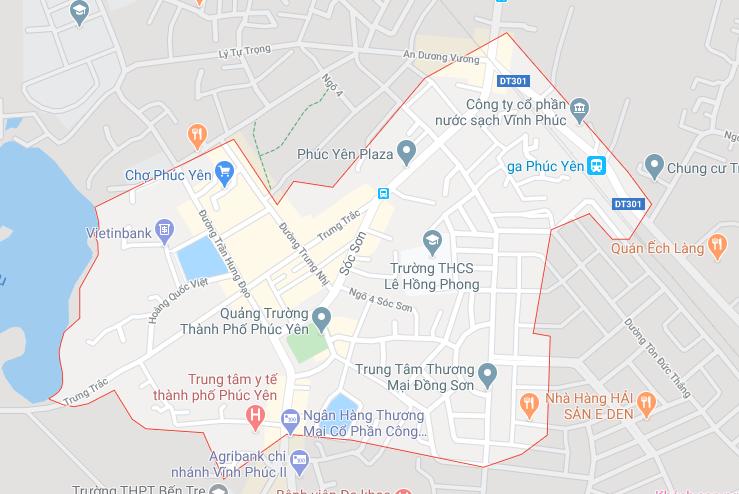 Trưng Trắc, Phúc Yên, Vĩnh Phúc 