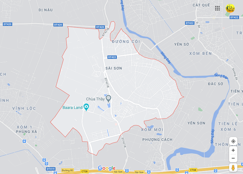 Hình ảnh vị trí địa lý tại Sài sơn, Quốc oai, Hà nội 