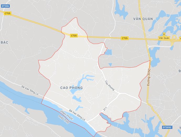 Cao Phong, Sông Lô, Vĩnh Phúc