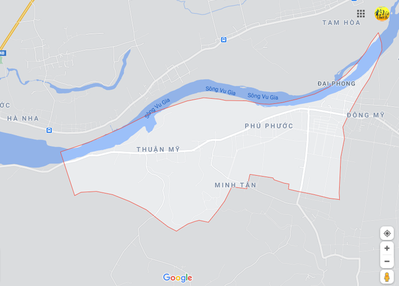 Hình ảnh vị trí địa lý tại Đại phong, Đại lộc, Quảng nam