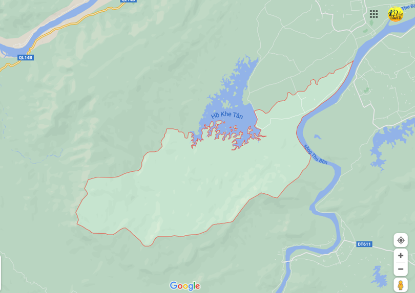 Hình ảnh vị trí địa lý tại Đại thạnh, Đại lộc, Quảng nam