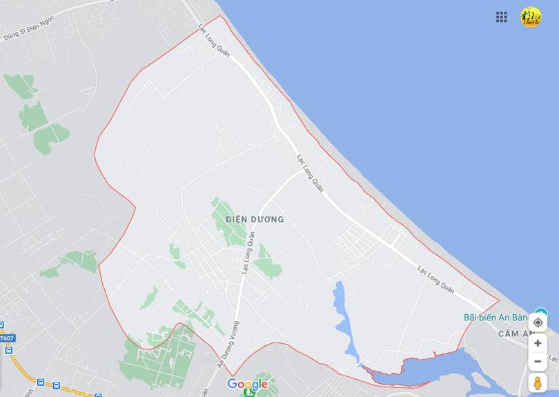 Hình ảnh vị trí địa lý tại Điện dương, Điện bàn, Quảng nam
