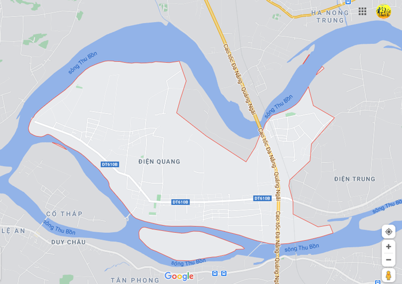 Hình ảnh vị trí địa lý tại Điện quang, Điện bàn, Quảng nam