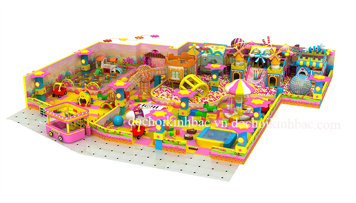 Lợi ích từ việc phát triển toàn diện cho trẻ từ khu vui chơi liên hoàn