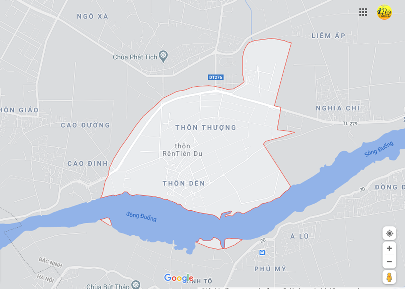 Hình ảnh vị trí địa lý tại Cảnh hưng, Tiên du, Bắc ninh