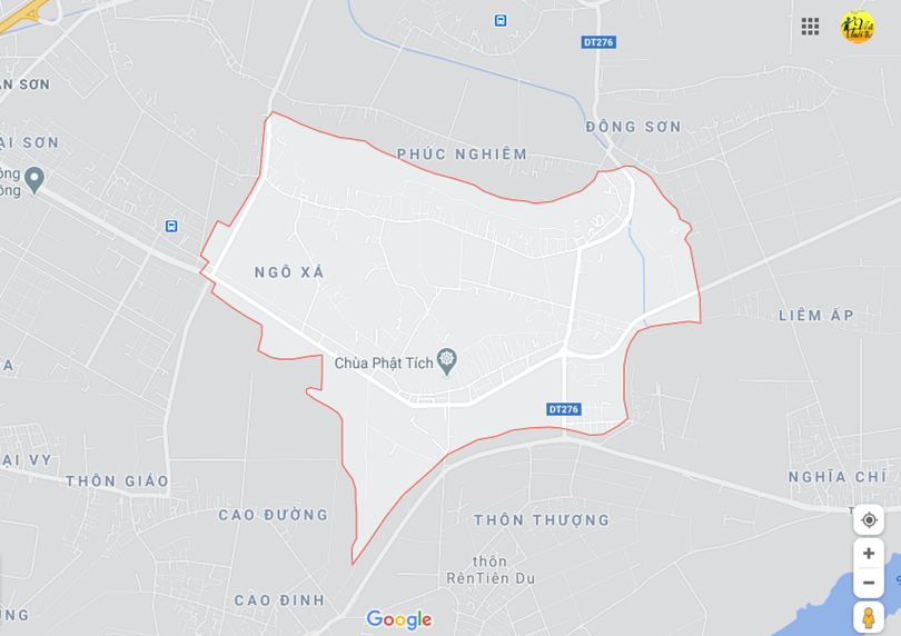 Hình ảnh vị trí địa lý tại Phật tích, Tiên du, Bắc ninh