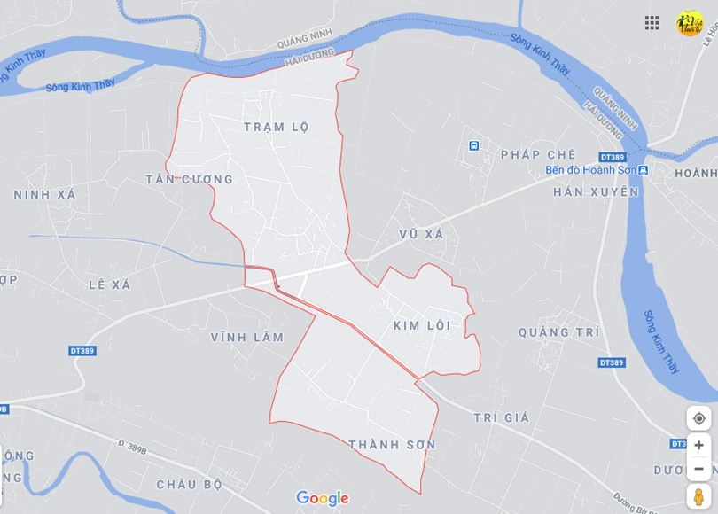 Hình ảnh vị trí địa lý tại Bạch đằng, Kinh môn, Hải dương