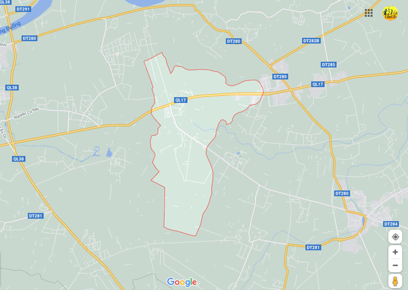 Hình ảnh vị trí địa lý tại Đại bái, Gia bình, Bắc ninh