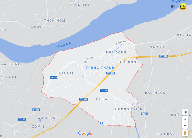 Hình ảnh vị trí địa lý tại Đại lai, Gia bình, Bắc ninh 