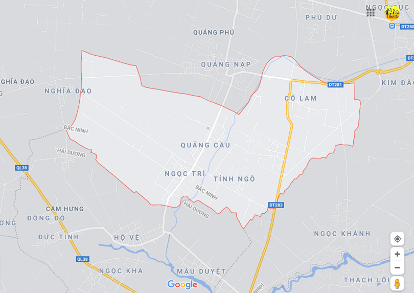 Hình ảnh vị trí địa lý tại Bình định , Lương tài, Bắc ninh 