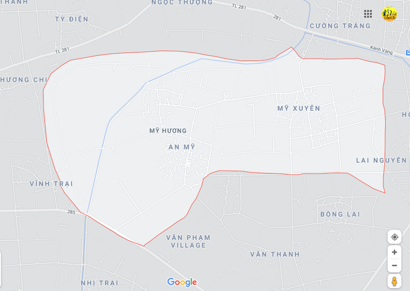 Hình ảnh vị trí địa lý tại Mỹ hương , Lương tài, Bắc ninh 