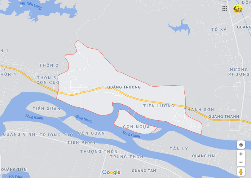 Hình ảnh vị trí địa lý tại Quảng trường, Quảng trạch, Quảng bình