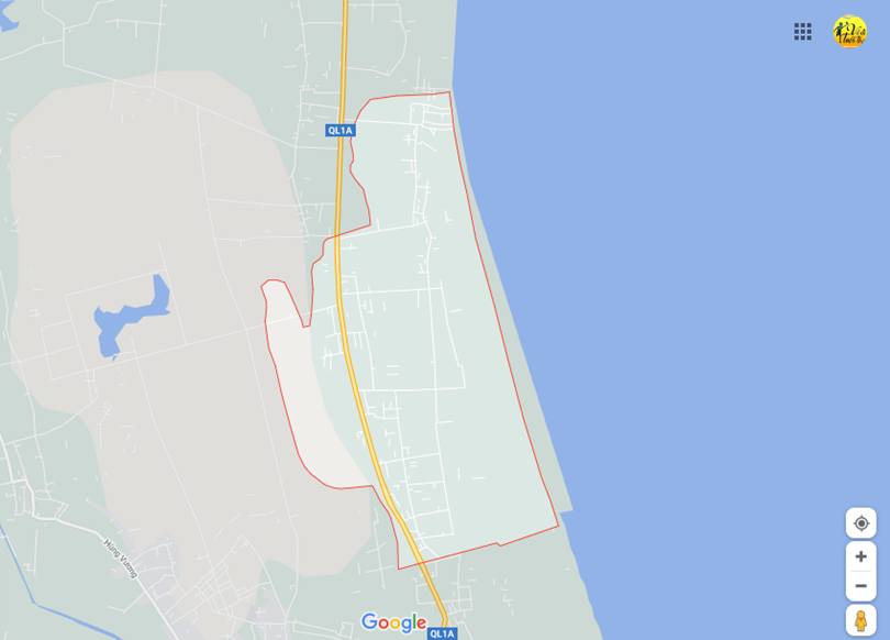 Hình ảnh vị trí địa lý tại Quảng xuân, Quảng trạch, Quảng bình