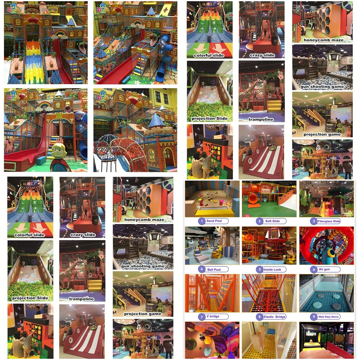 Thiết kế khu vui chơi trong nhà chủ đề lâu đài dành cho trẻ em