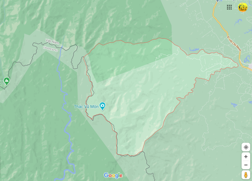 Ảnh vị trí địa lý tại Phú gia, Hương khê, Hà tĩnh