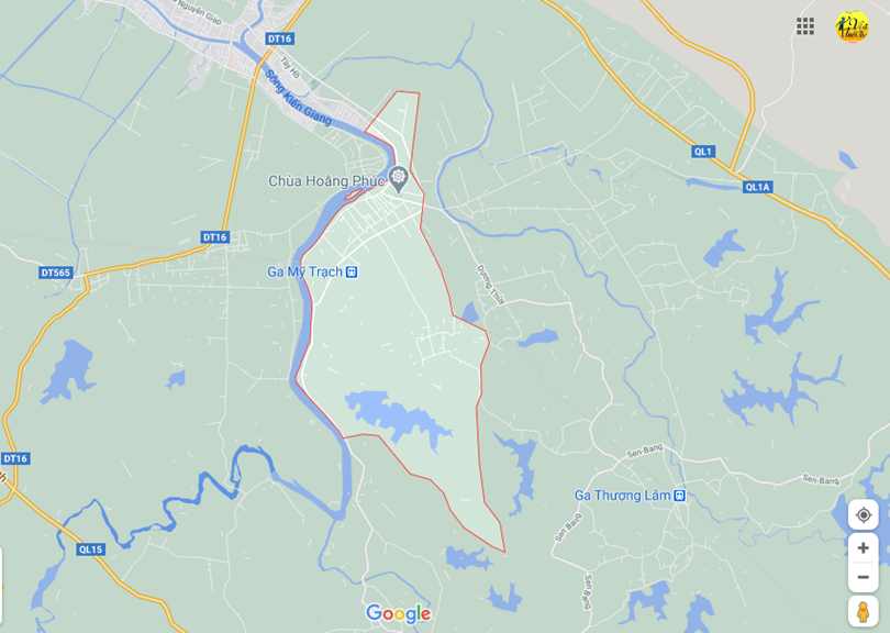 Hình ảnh vị trí địa lý tại Mỹ thủy, Lệ thủy, Quảng bình