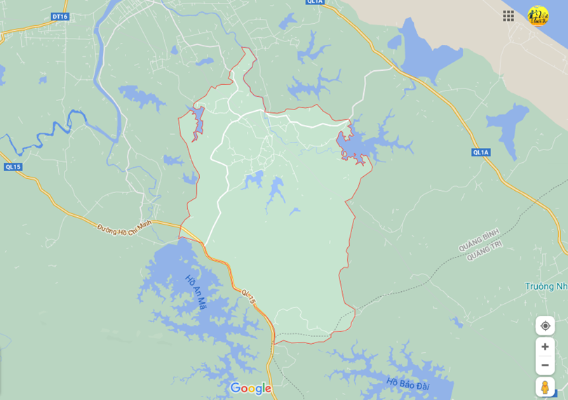 Hình ảnh vị trí địa lý tại Thái thủy, Lệ thủy, Quảng bình