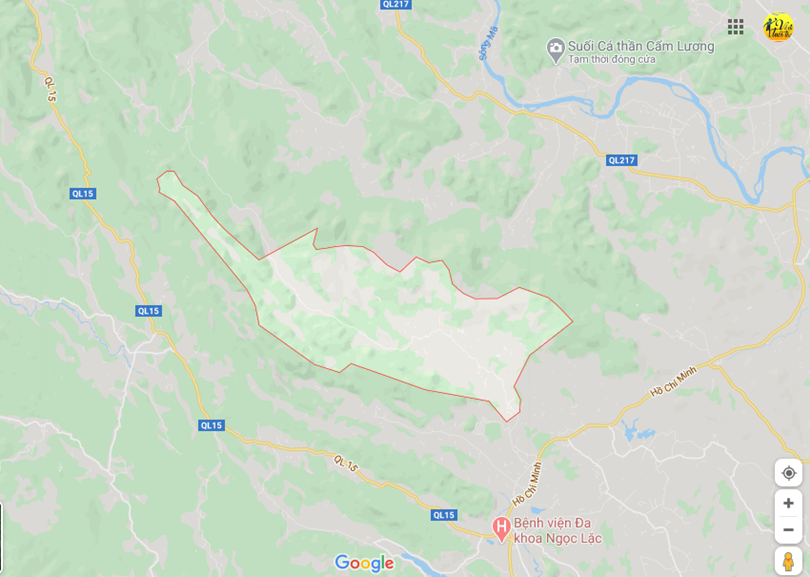 Hình ảnh vị trí địa lý tại Thạch lập, Ngọc lặc, Thanh hóa