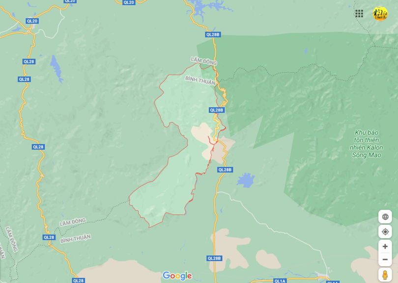 Hình ảnh vị trí địa lý tại Phan sơn, Bắc bình, Bình thuận