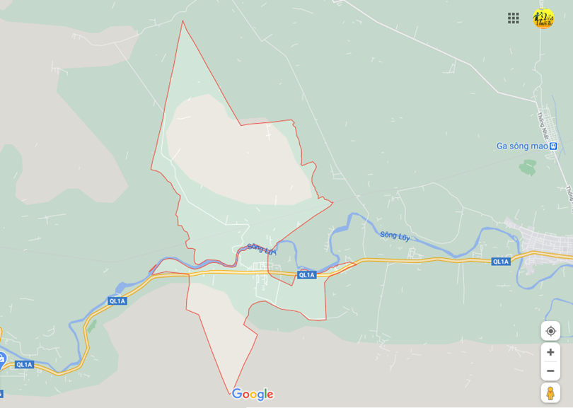 Hình ảnh vị trí địa lý tại Phan thanh, Bắc bình, Bình thuận