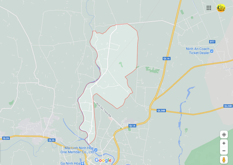  Vị trí địa lý tại Ninh đông, Ninh hòa, Khánh hòa​