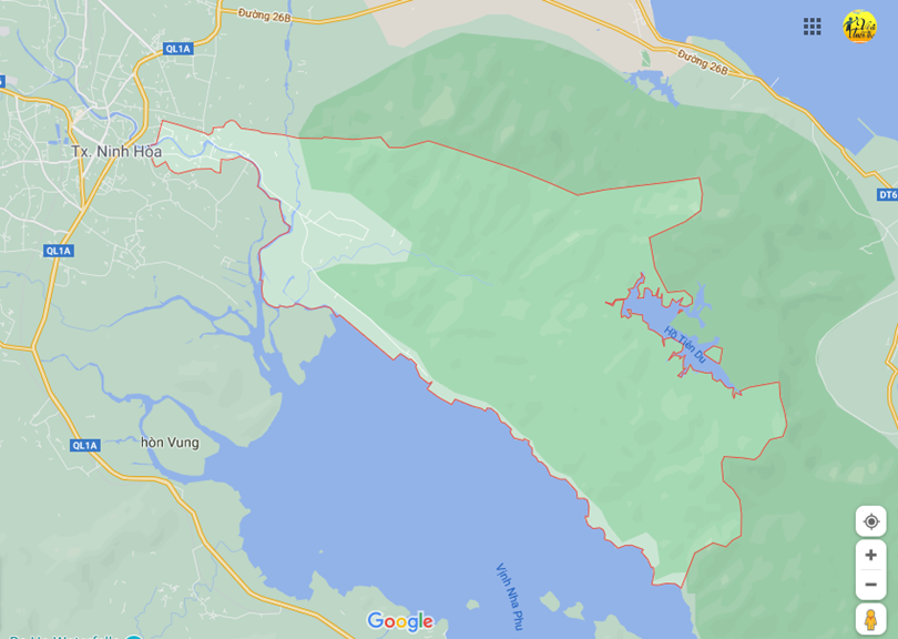 Vị trí địa lý tại Ninh phú, Ninh hòa, Khánh hòa