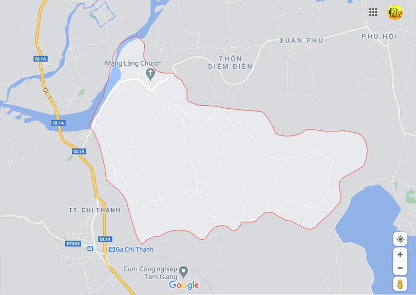 Hình ảnh vị trí địa lý tại An thạch, Tuy an, Phú yên