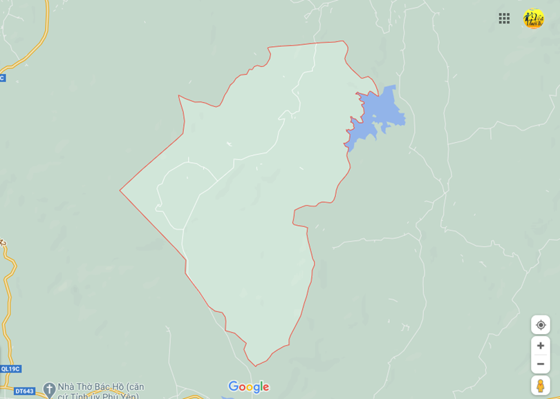 Hình ảnh vị trí địa lý tại An xuân, Tuy an, Phú yên