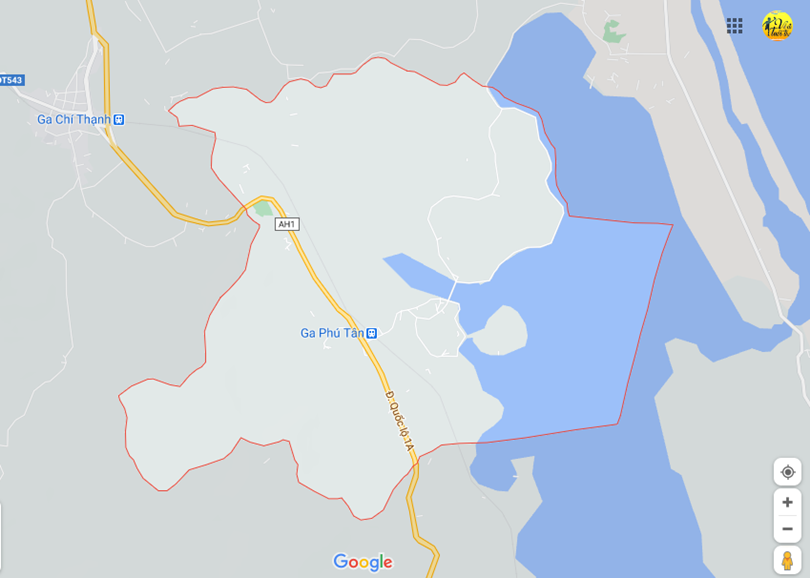 Hình ảnh vị trí địa lý tại An cư, Tuy an, Phú yên