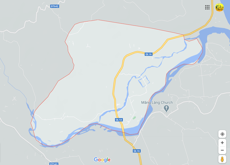 Hình ảnh vị trí địa lý tại An dân, Tuy an, Phú yên