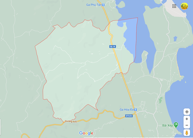 Hình ảnh vị trí địa lý tại An hiệp, Tuy an, Phú yên