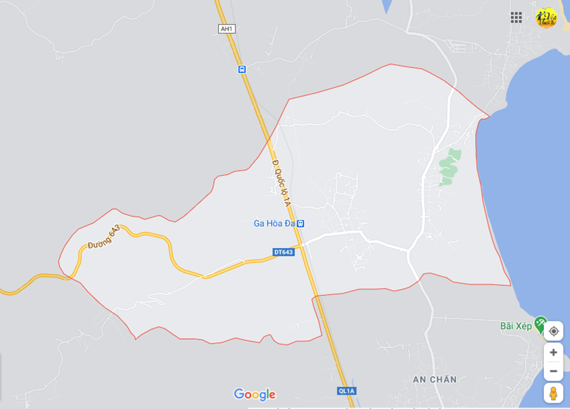 Hình ảnh vị trí địa lý tại An mỹ, Tuy an, Phú yên