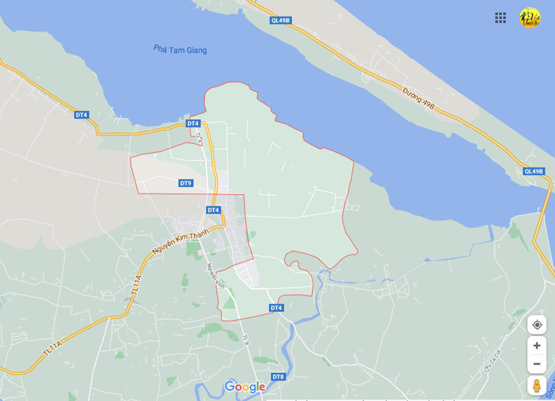 Hình ảnh vị trí địa lý tại Quảng phước, Quảng điền Thừa thiên huế