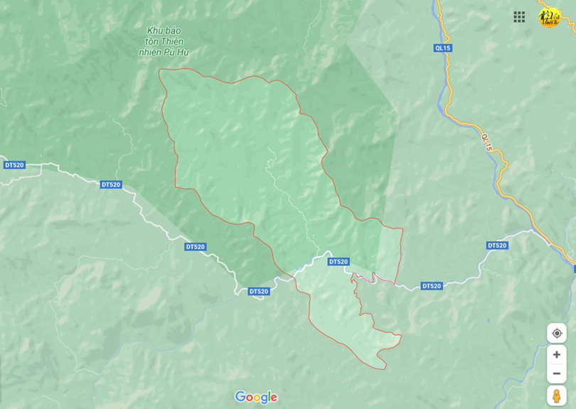 Hình ảnh vị trí địa lý tại Nam tiến, Quan hóa, Thanh hóa