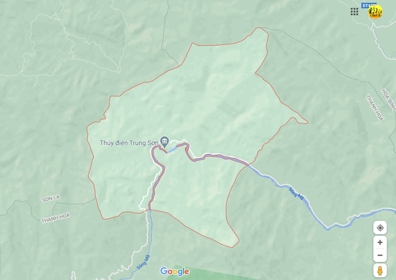 Hình ảnh vị trí địa lý tại Trung sơn, Quan hóa, Thanh hóa