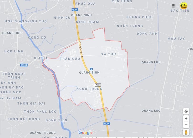  Vị trí địa lý tại Quảng bình, Quảng xương, Thanh hóa