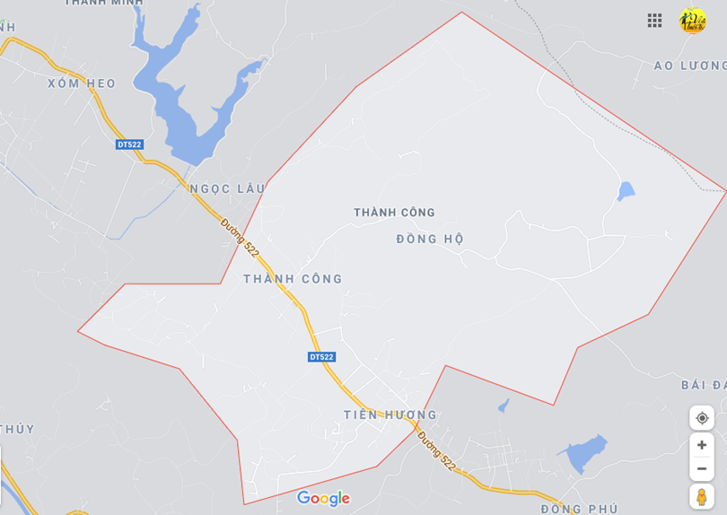 Hình ảnh vị trí địa lý tại Thành công, Thạch thành, Thanh hóa