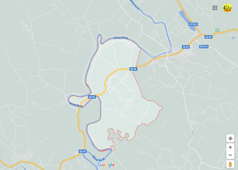 Hình ảnh vị trí địa lý tại Thành hưng, Thạch thành, Thanh hóa