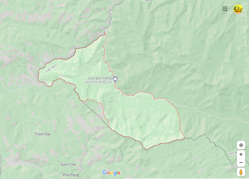  Vị trí địa lý tại Mường ải, Kỳ sơn, Nghệ an